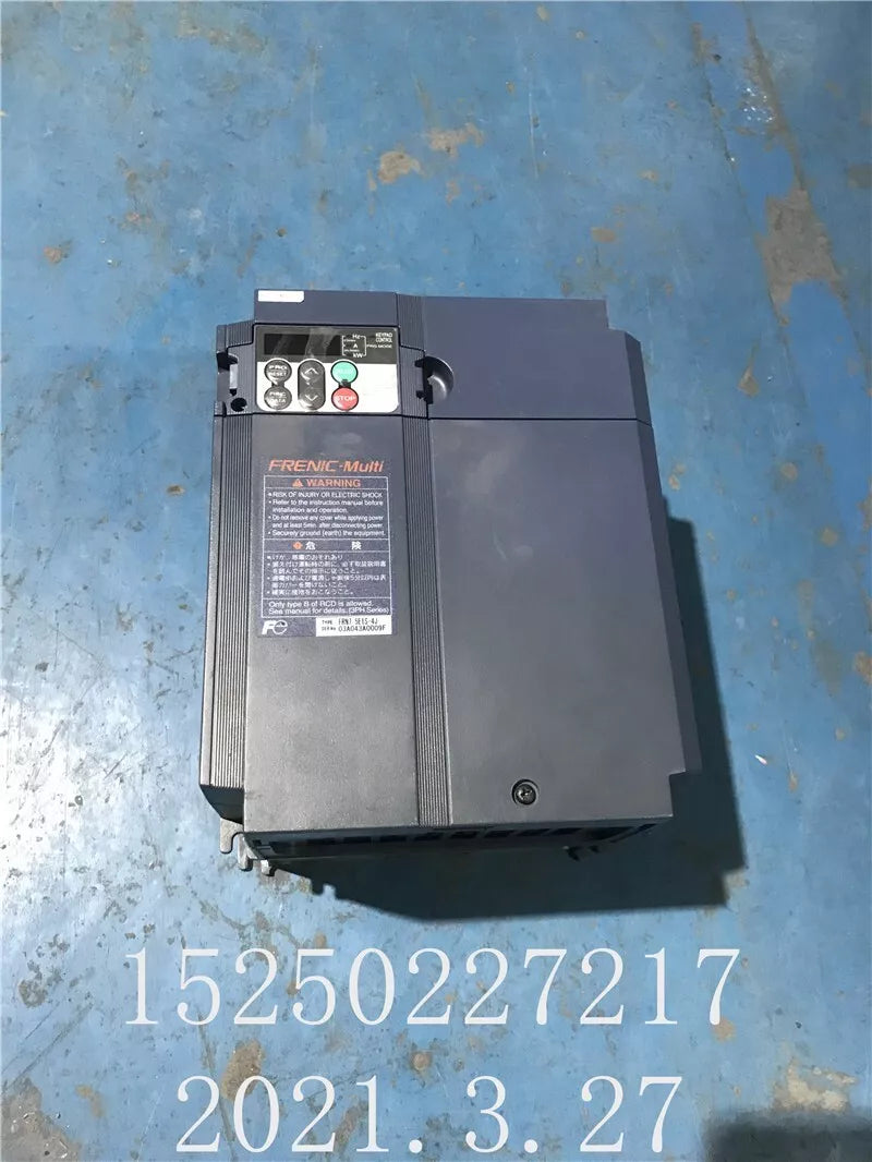 1PC USED FRN7.5E1S-4J frequency converter () #L4412Y LZ