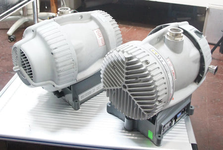 Pair of Edwards XDS46i / XDS100 Dry Scroll Vacuum Pumps AS-IS