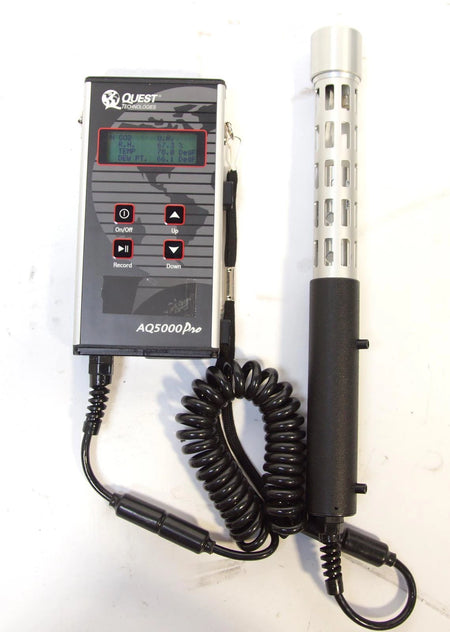 Quest Technologies AQ5000 Pro Test Meter Air Quality IAQ Monitor
