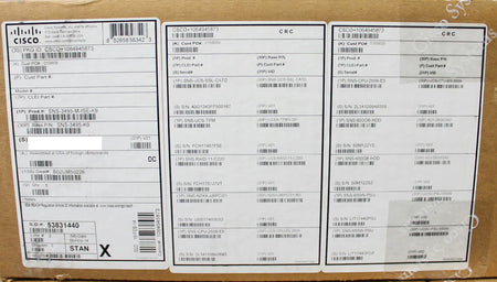 Cisco 3495 Secure Network Server SNS-3495-M-ISE-K9, 2x E5-2609, 600GB HDD
