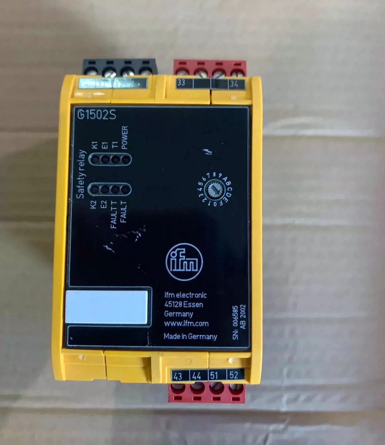 IFM G1502S Sensor: High-Performance Industrial Proximity Sensor