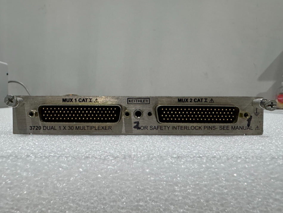 Keithley 3720 Dual 1 x 30 Multiplexer Card
