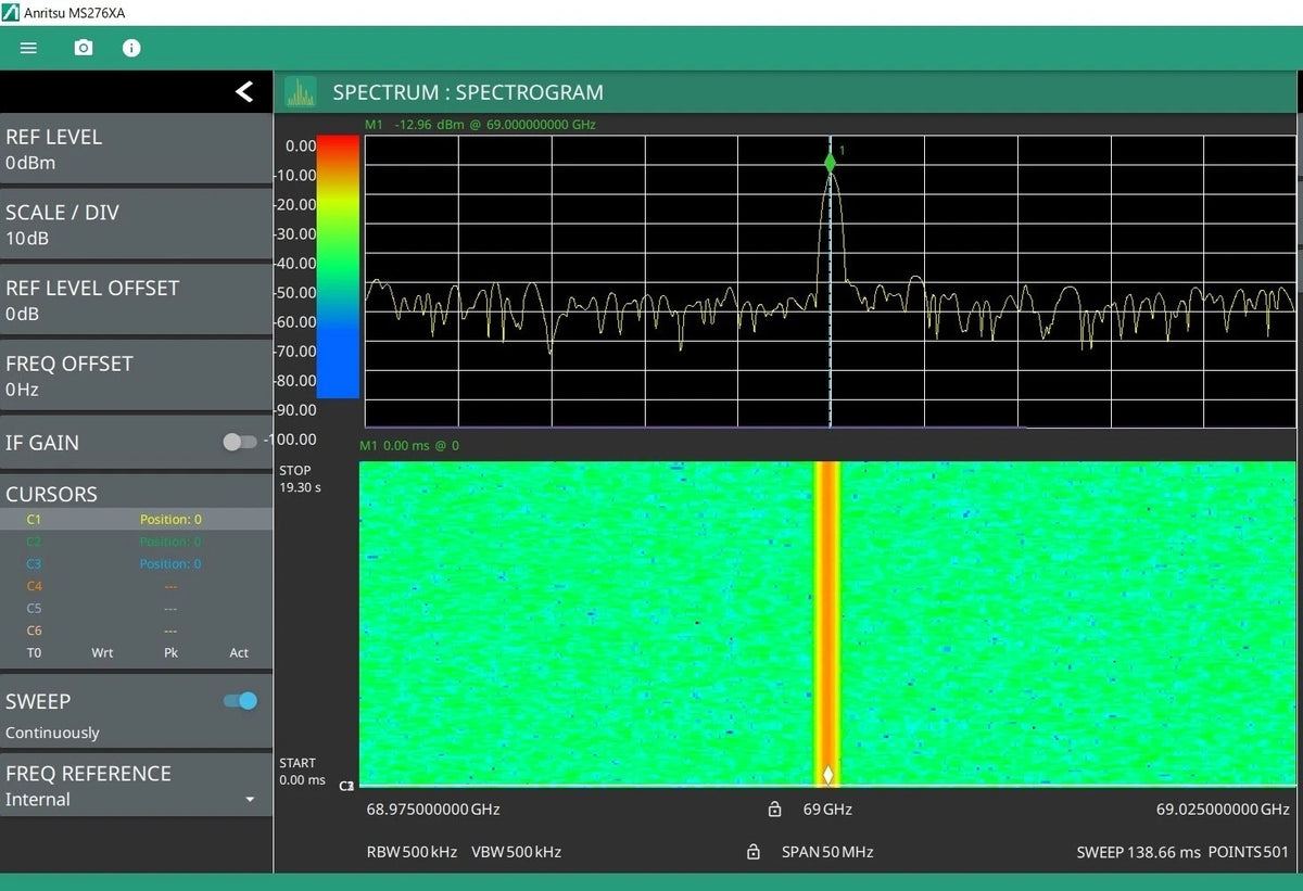 Anritsu MS2760A-0070 9kHz-70GHz Spectrum Analyzer