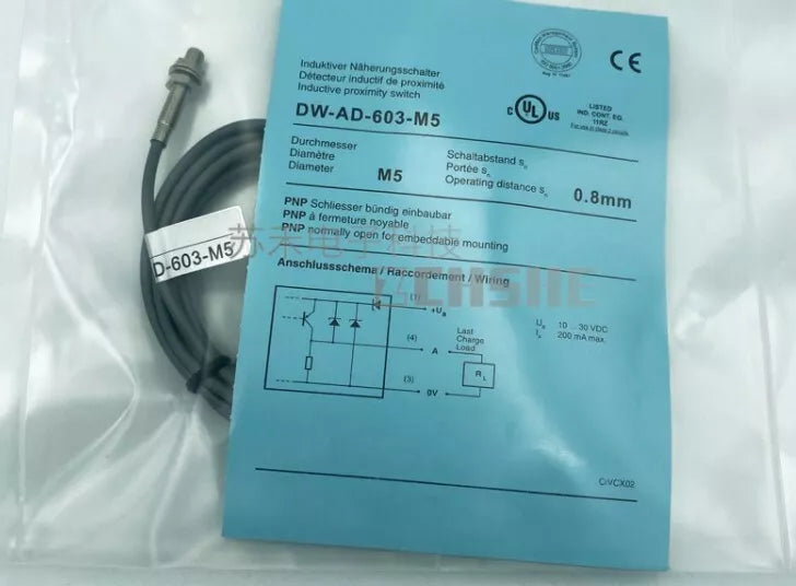 1PC New For Contrinex Inductive proximity switch DW-AD-603-M5