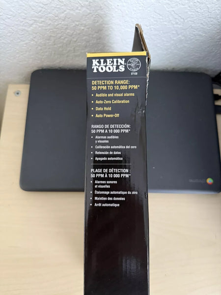 Klein Tools ET120 Combustible Gas Leak Detector / New Sealed