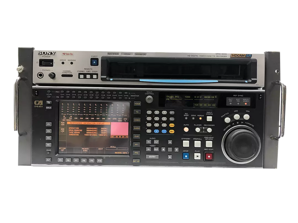 Sony SRW-5000 HDCAM SR Digital Edit Recorder DRUM Running 2619