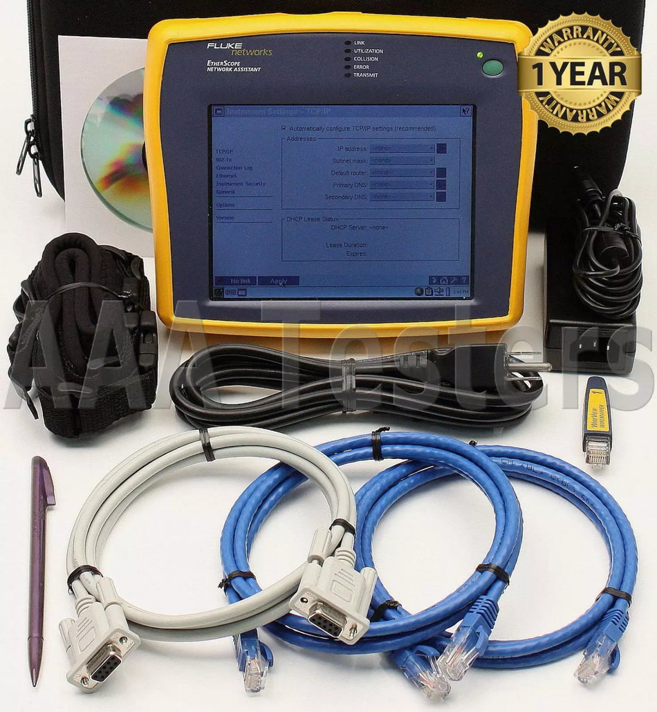 Fluke Networks EtherScope Series I Network Assistant w/ LAN Option