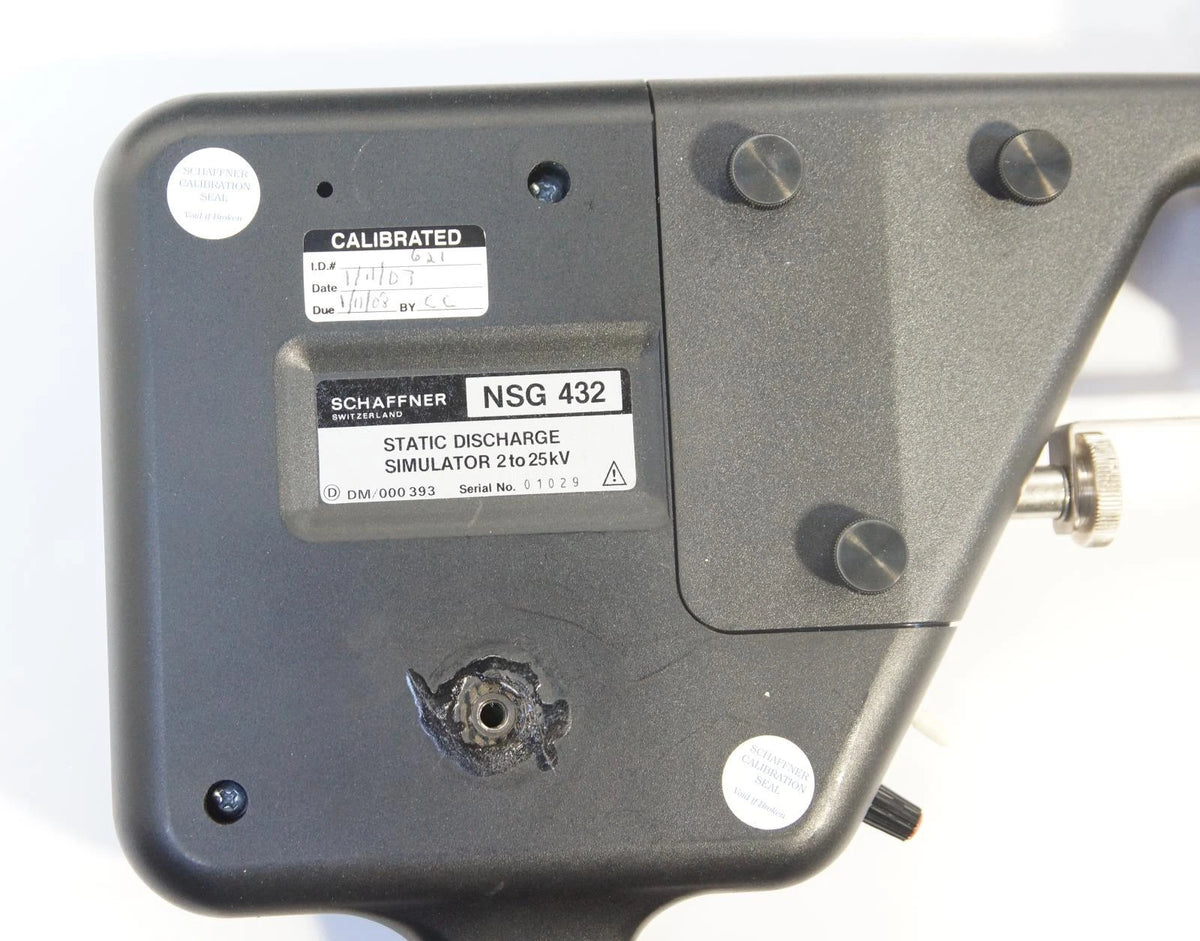 Schaffner NSG432 Electrostatic Discharge Simulator with Accessories