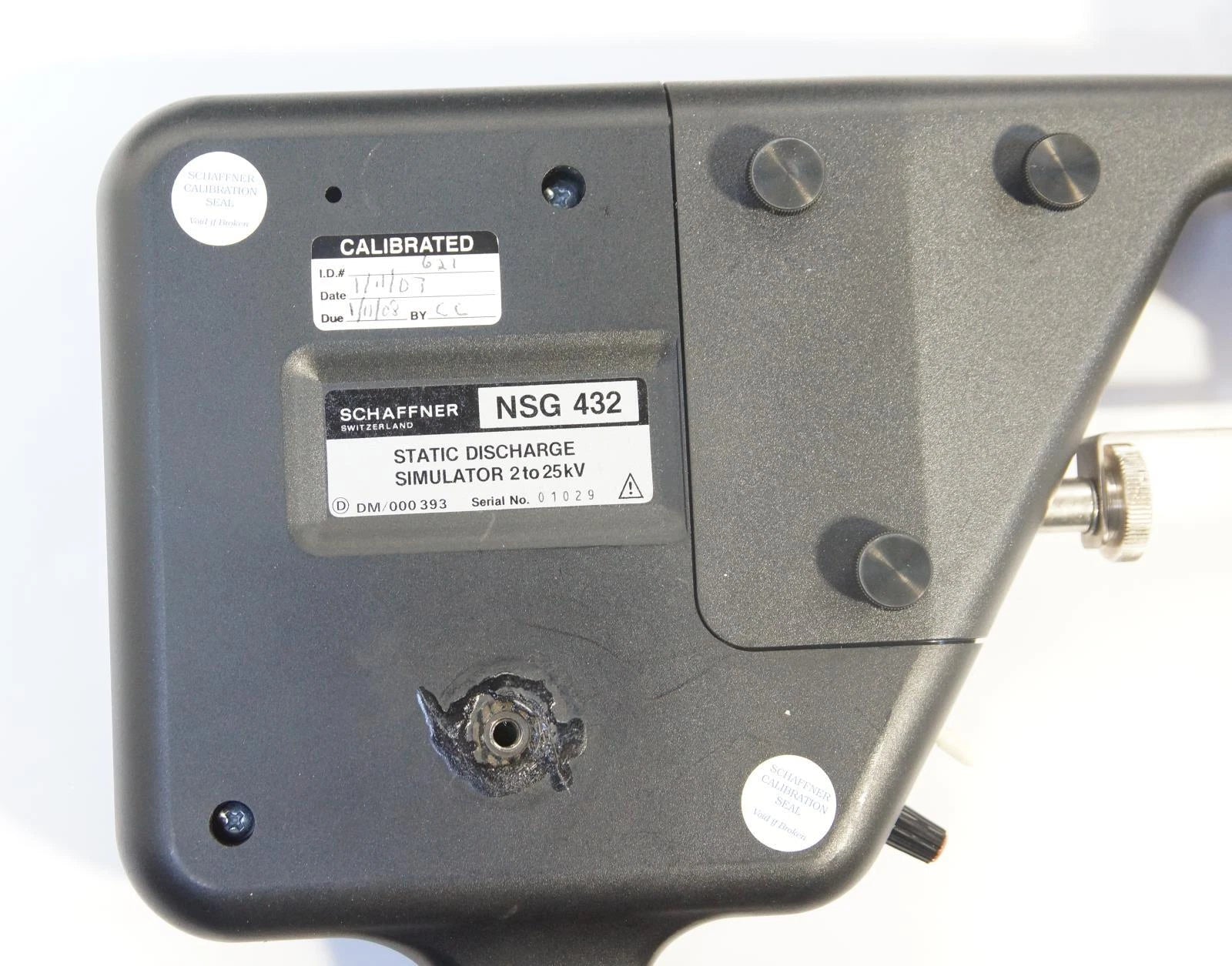 Schaffner NSG432 Electrostatic Discharge Simulator with Accessories
