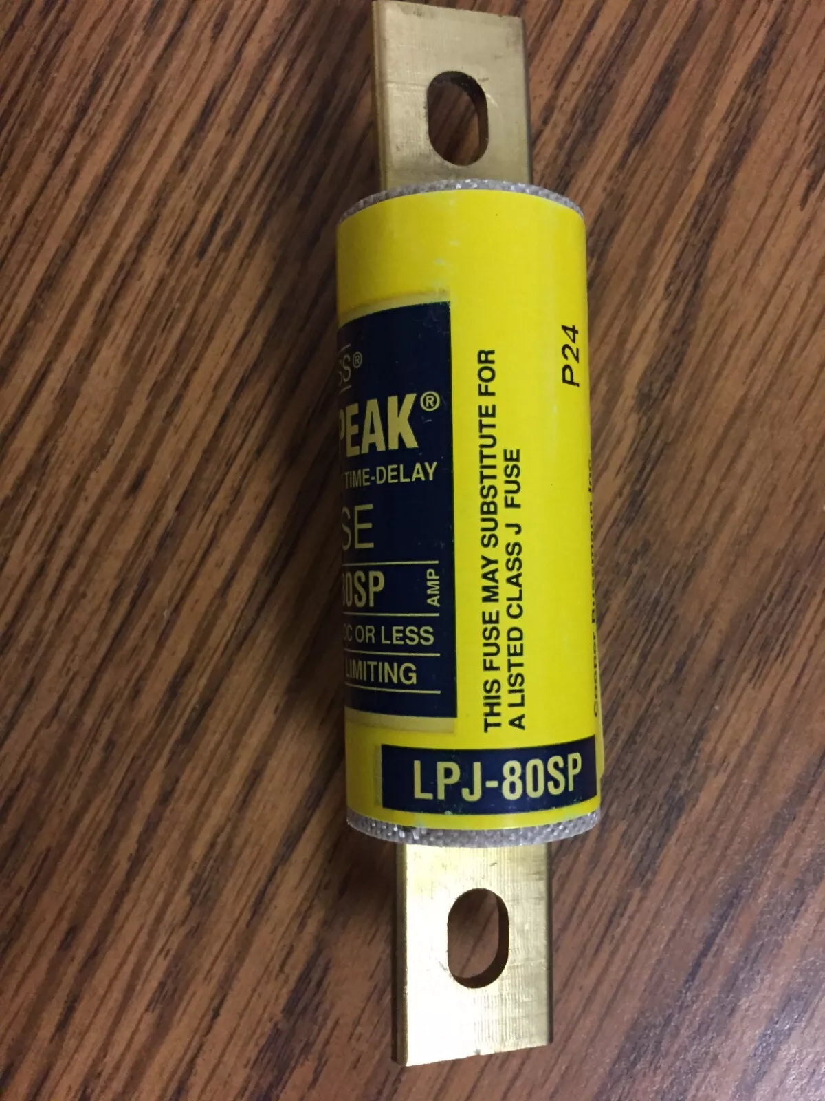 Cooper Bussman LPJ-80SP Fuse 80A 600VAC /300V DC Low-Peak