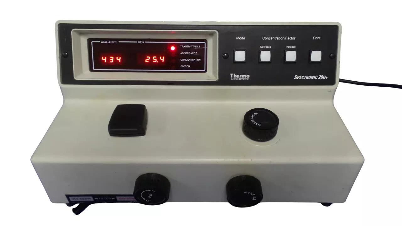 Thermo Scientific Spectronic 20d+ Model 333183 Spectrophotometer