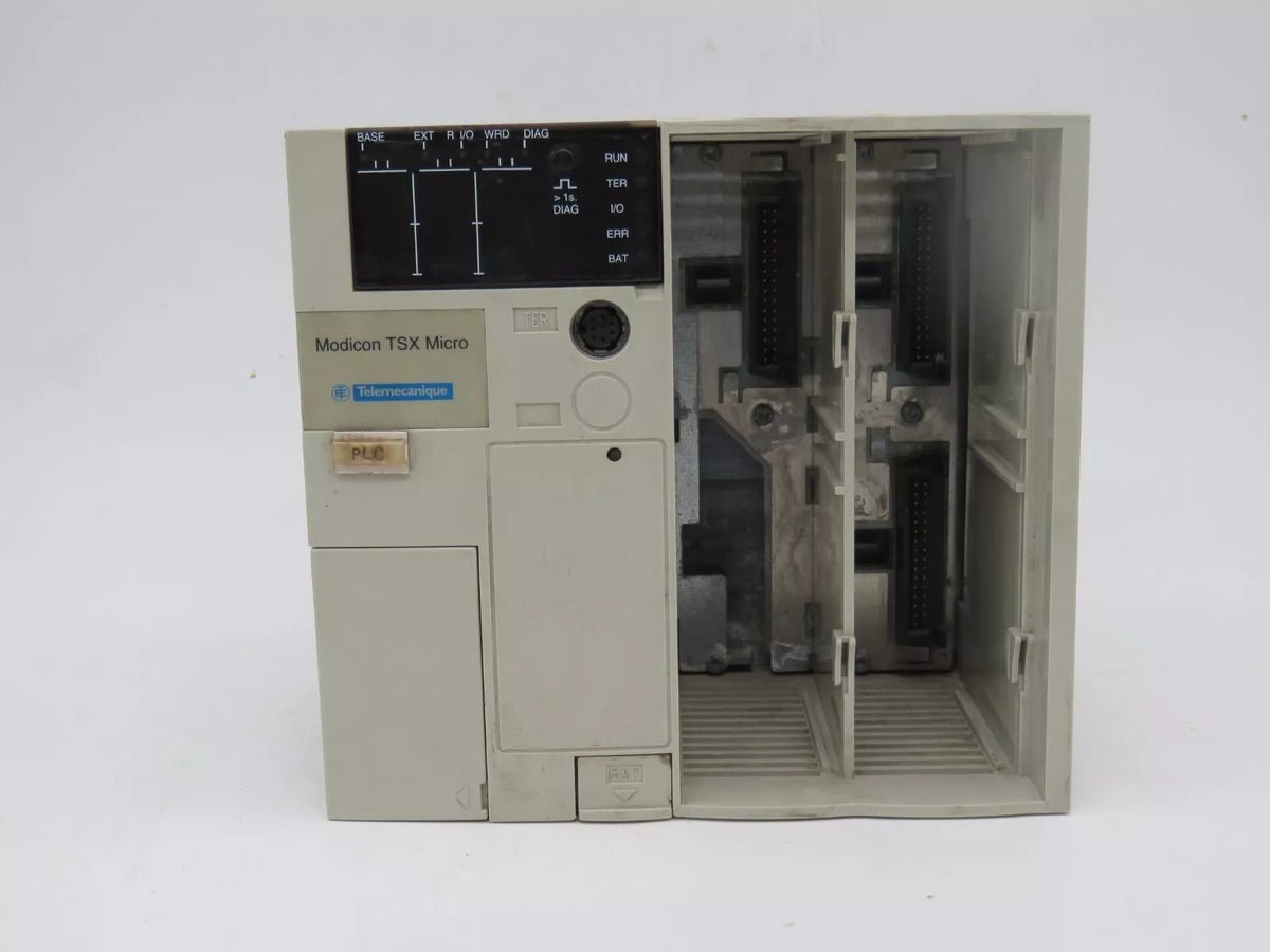 SCHNEIDER ELECTRIC TELEMECANIQUE TSX3710101 PLC Rack 124VAC Modicon TSX MICRO