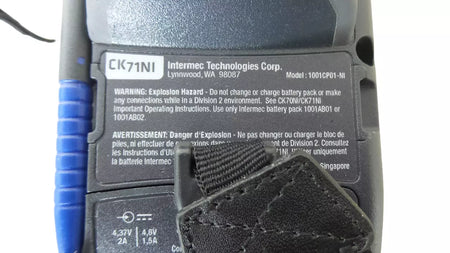 Lot of 3 Intermec CK71NI1001CP01-NI Handheld Barcode Scanner