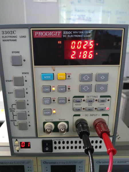 Prodigit 3302C/3310C 60V / 30A, 150W DC Electronic Load - XG eqpt