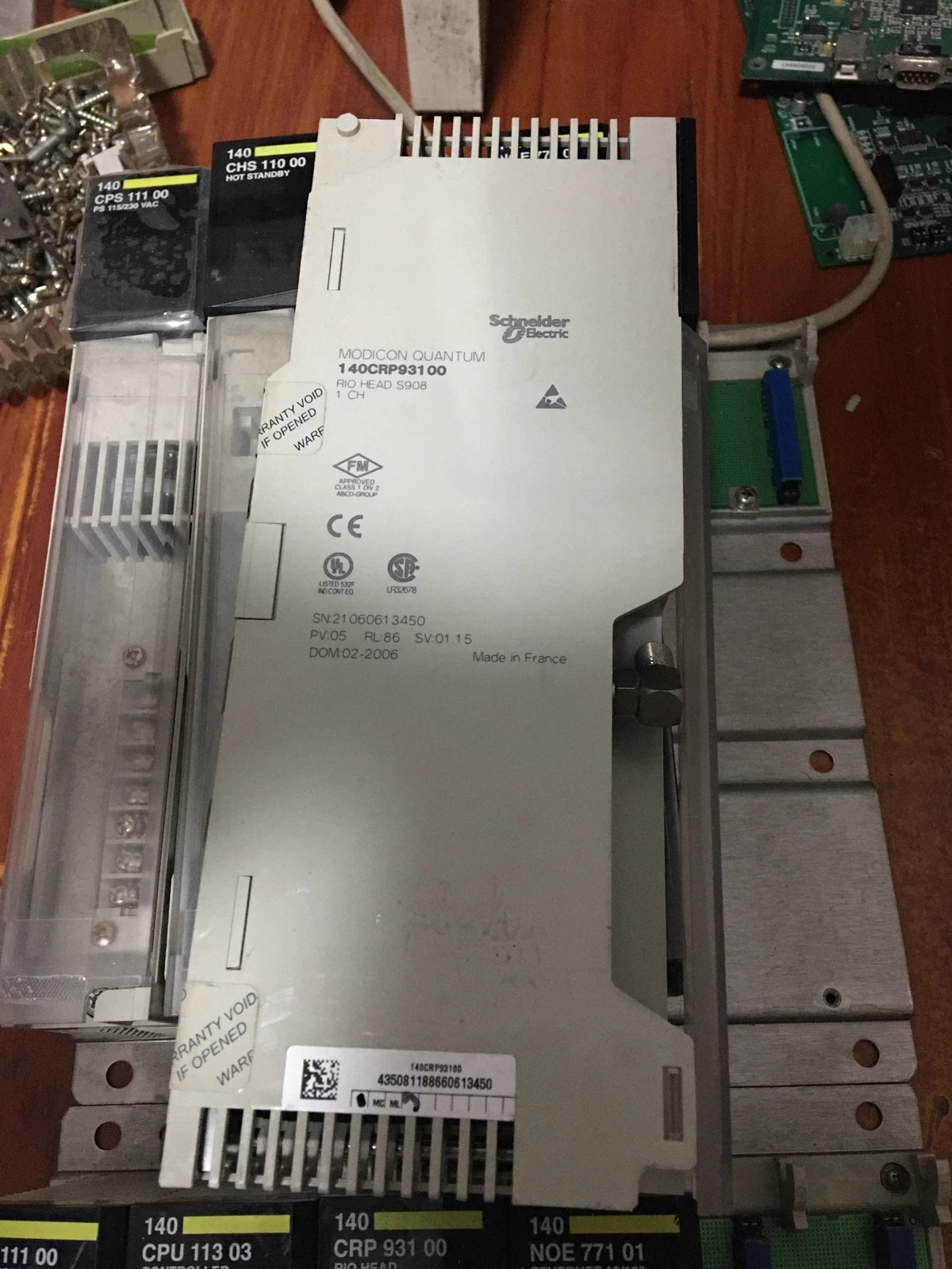 SCHNEIDER ELECTRIC 140CPS11100 AC PS 115/230V 3A
