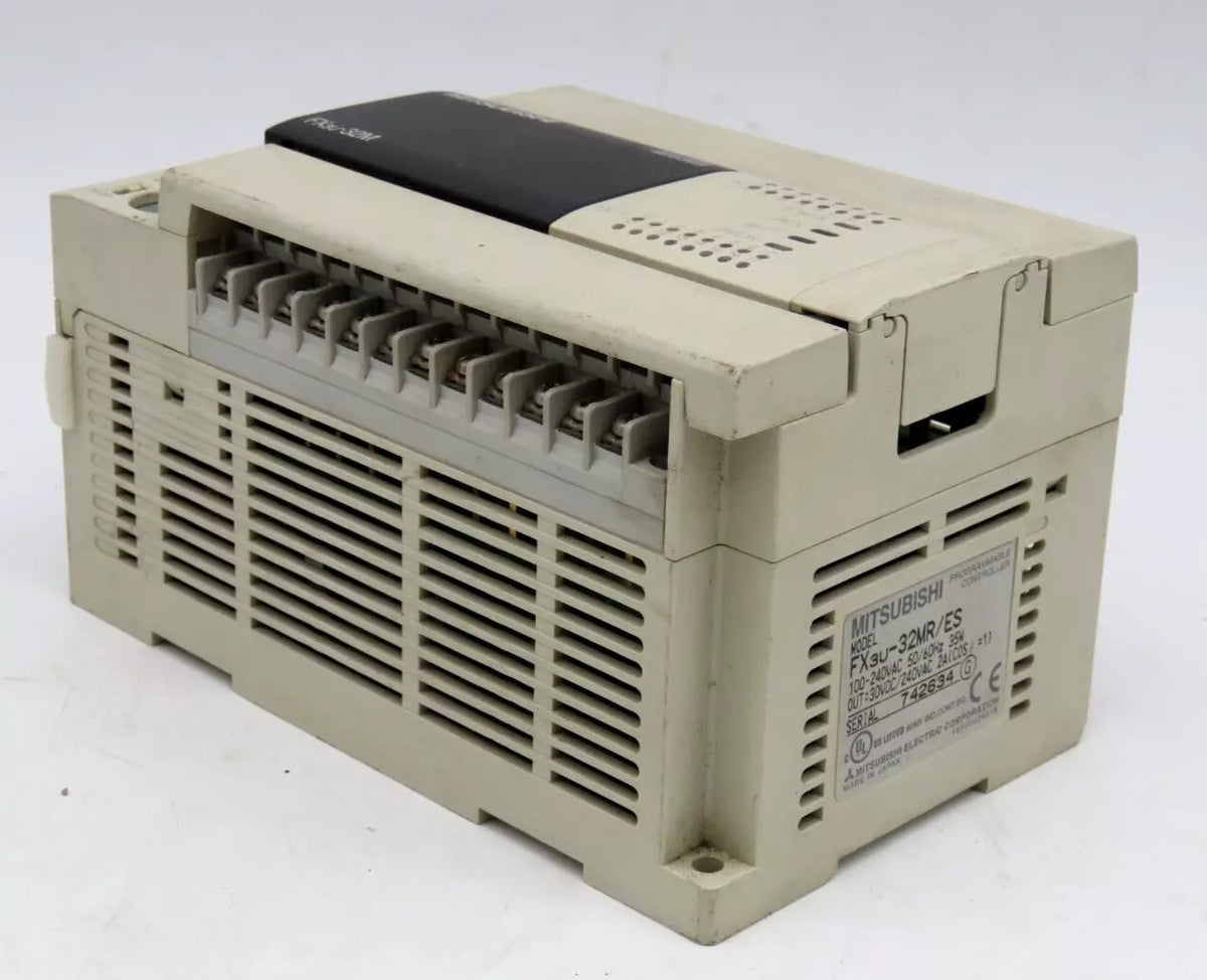 Mitsubishi FX3U-32M/ES Program Controller 100-240VAC 50/60Hz 35W