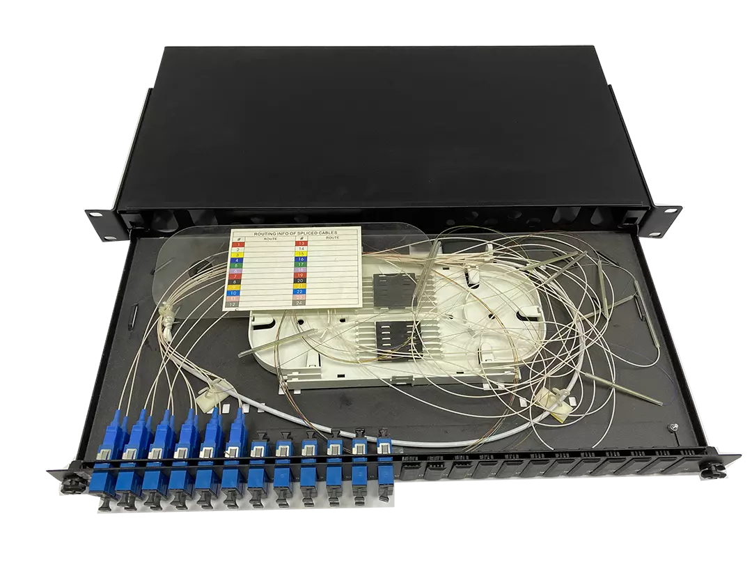 Belden NN01405-SM12 1U FiberExpress EASE 12 Duplex SC (24 Fiber) SM Termination