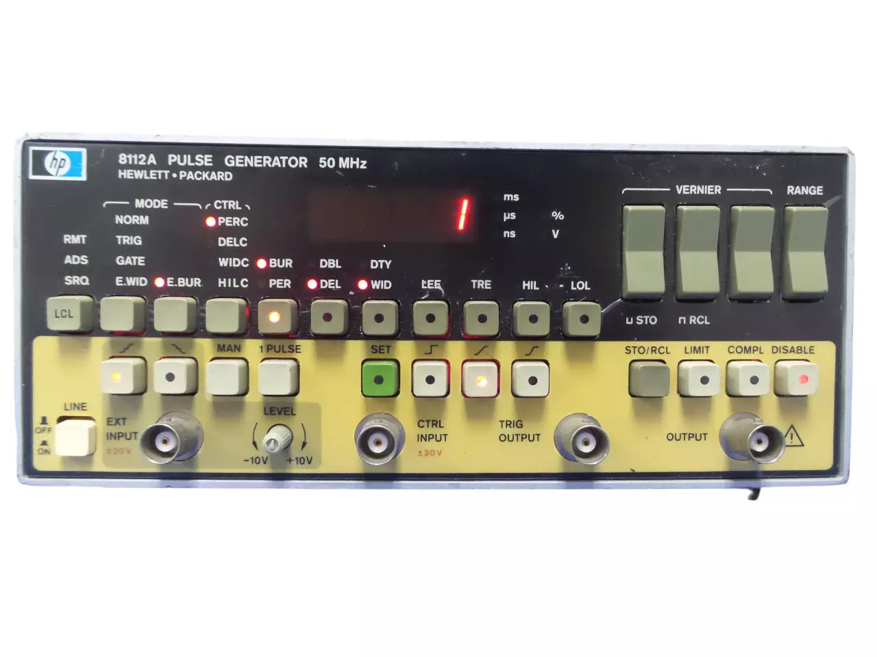 HP 8112A Pulse Generator 50MHz for Precision Signal Generation