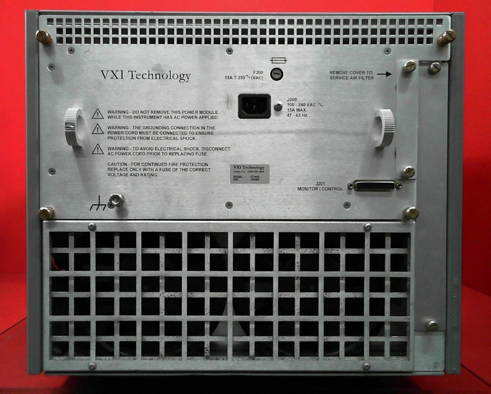 VXI Technology CT-400 Thirteen-Slot VXIbus Chassis 104368