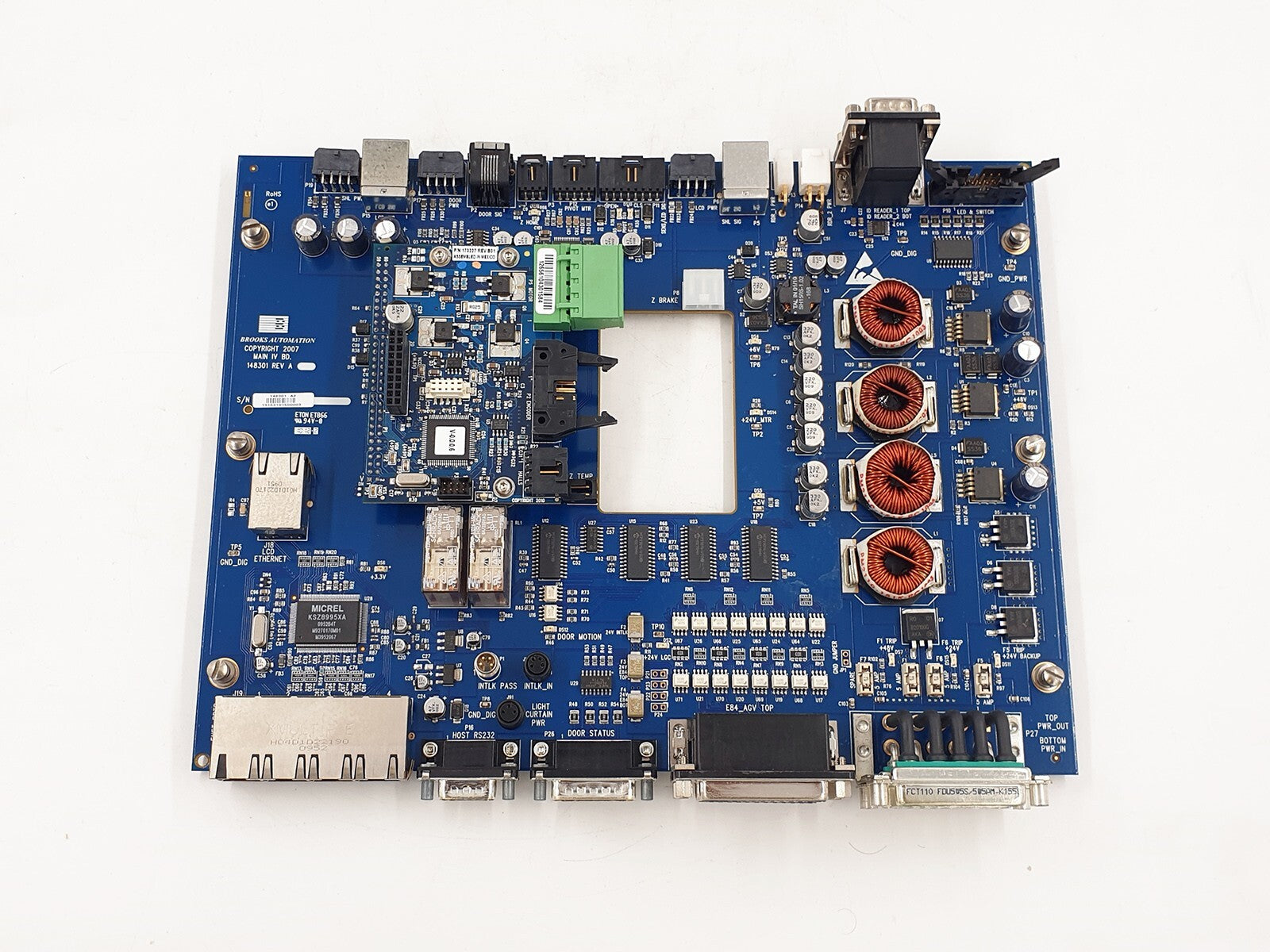 VISION 148301 Main IV Board by Brooks Automation