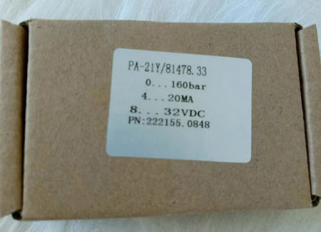 1PC Keller PA-21Y /0-200bar/8168 4.33 /8-32V /4-20mA