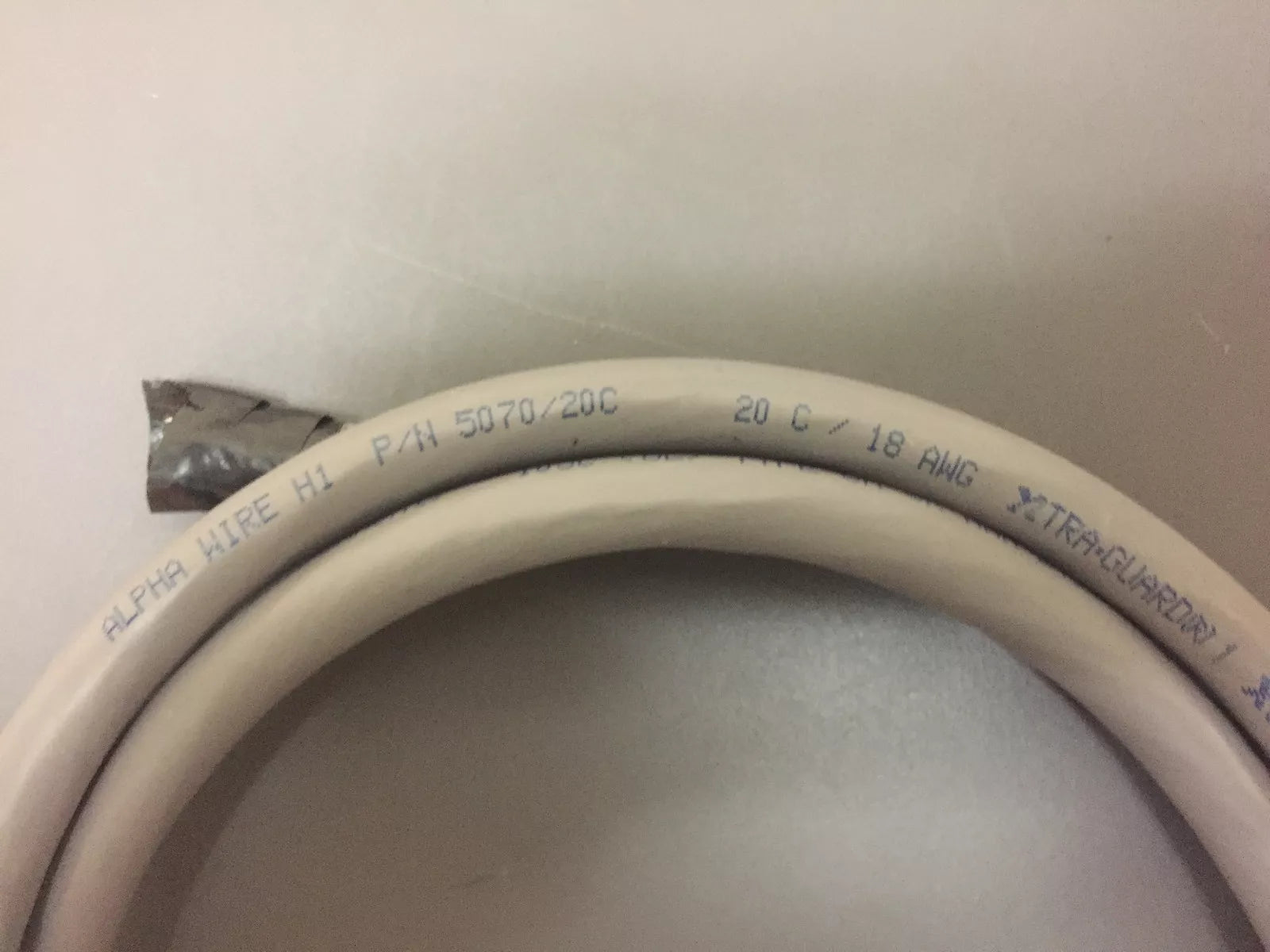 Alpha Wire 5070/20C Multi-Conductor Cables 18AWG 20 Cond UNSHLD 6 FT