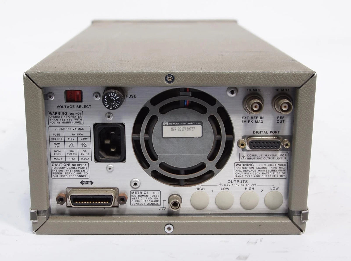 HP 8904A DC 600kHz Multifunction Synthesizer / Generator