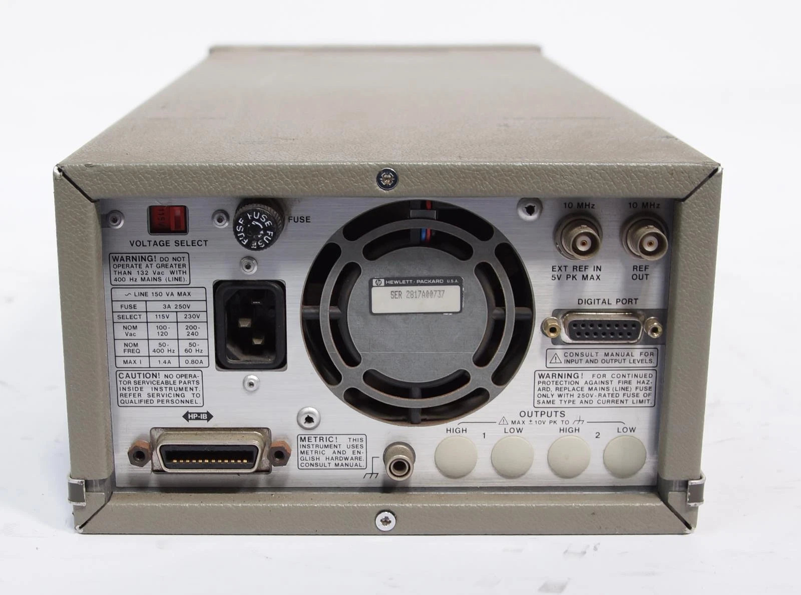 HP 8904A DC 600kHz Multifunction Synthesizer / Generator