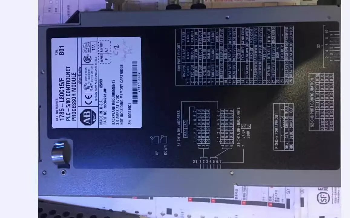 Allen-Bradley 1785-L80C15/F Controller Module