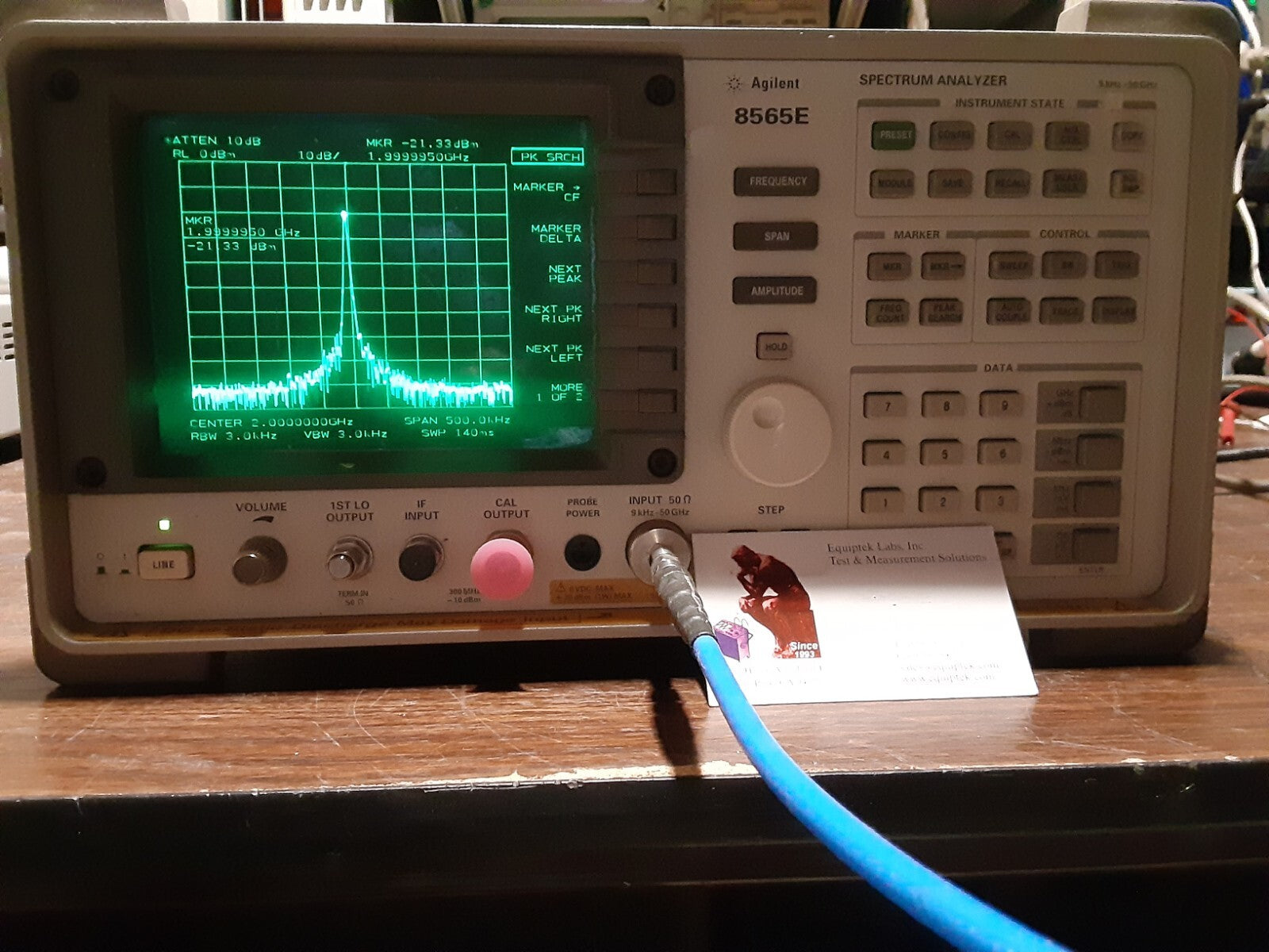 Agilent 8565E 50 GHz Spectrum Analyzer