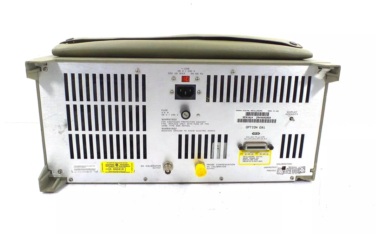 HP 54504A 400MHz Digitizing Oscilloscope 
