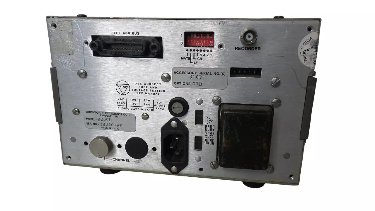 Boonton 9200B RF Voltmeter with High Precision Measurement