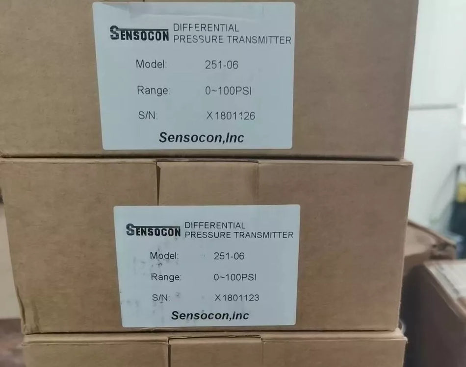 1pc NEW SENSOCON 251-06 PRESSURE TRANSMITTER