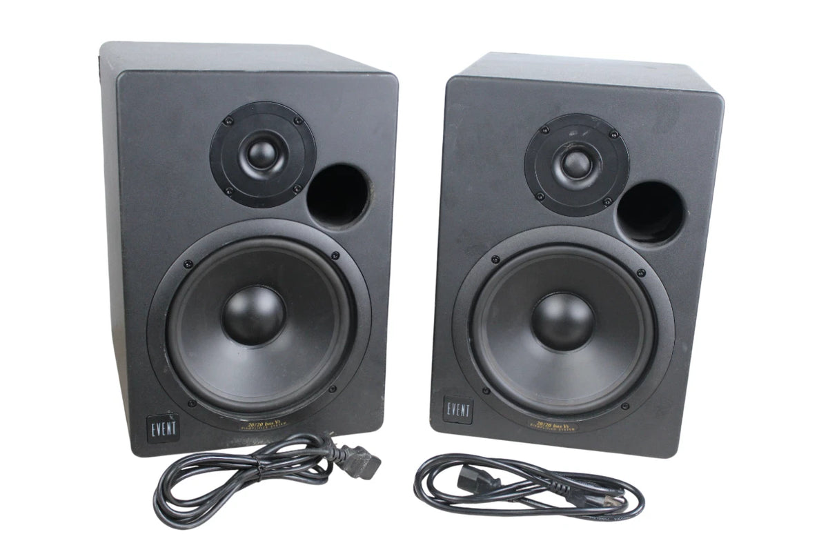Event Electronics 20/20 BAS V3 Studio Monitors (Pair) -Black - Free Shipping.
