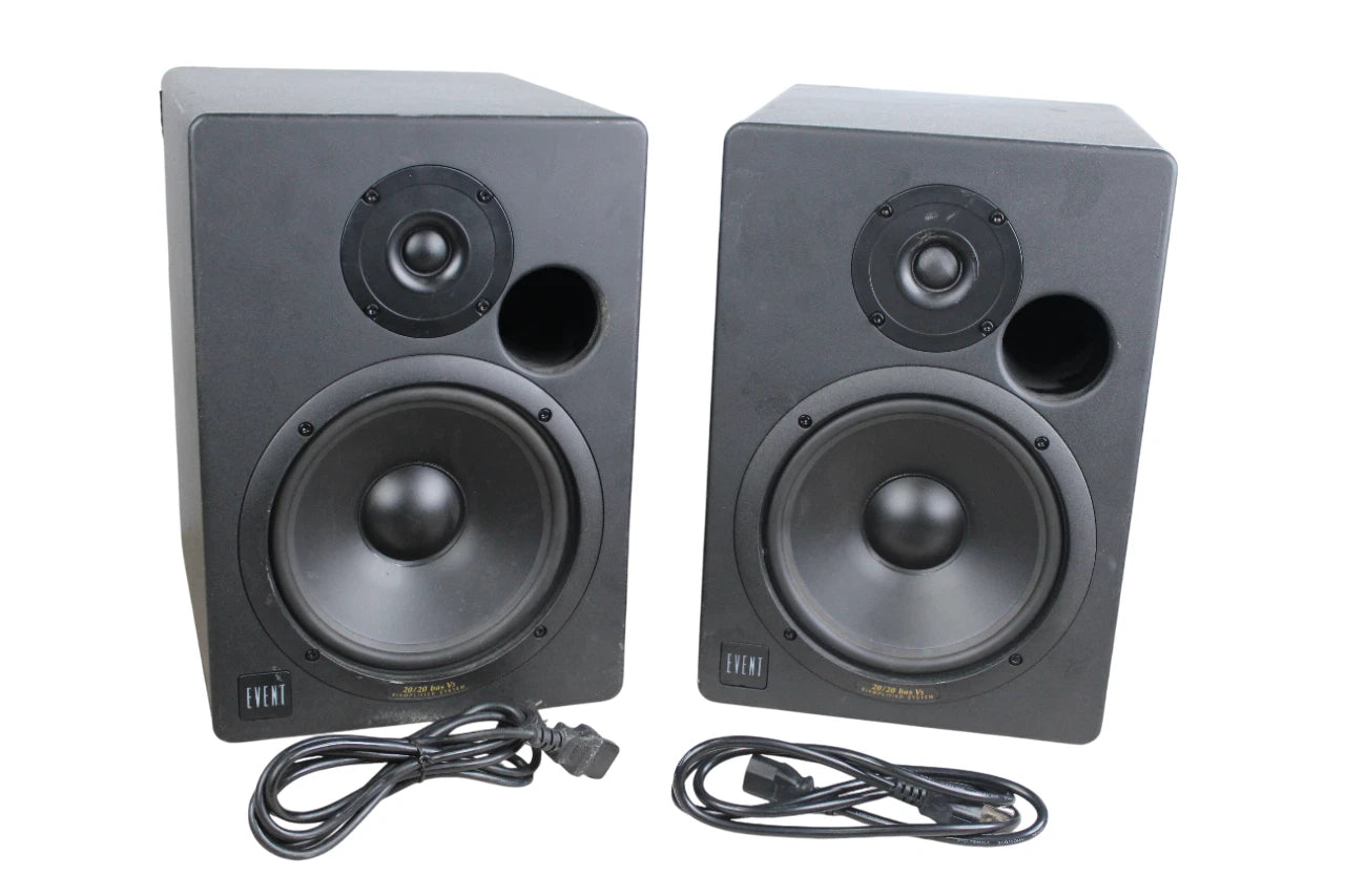 Event Electronics 20/20 BAS V3 Studio Monitors (Pair) -Black - Free Shipping.