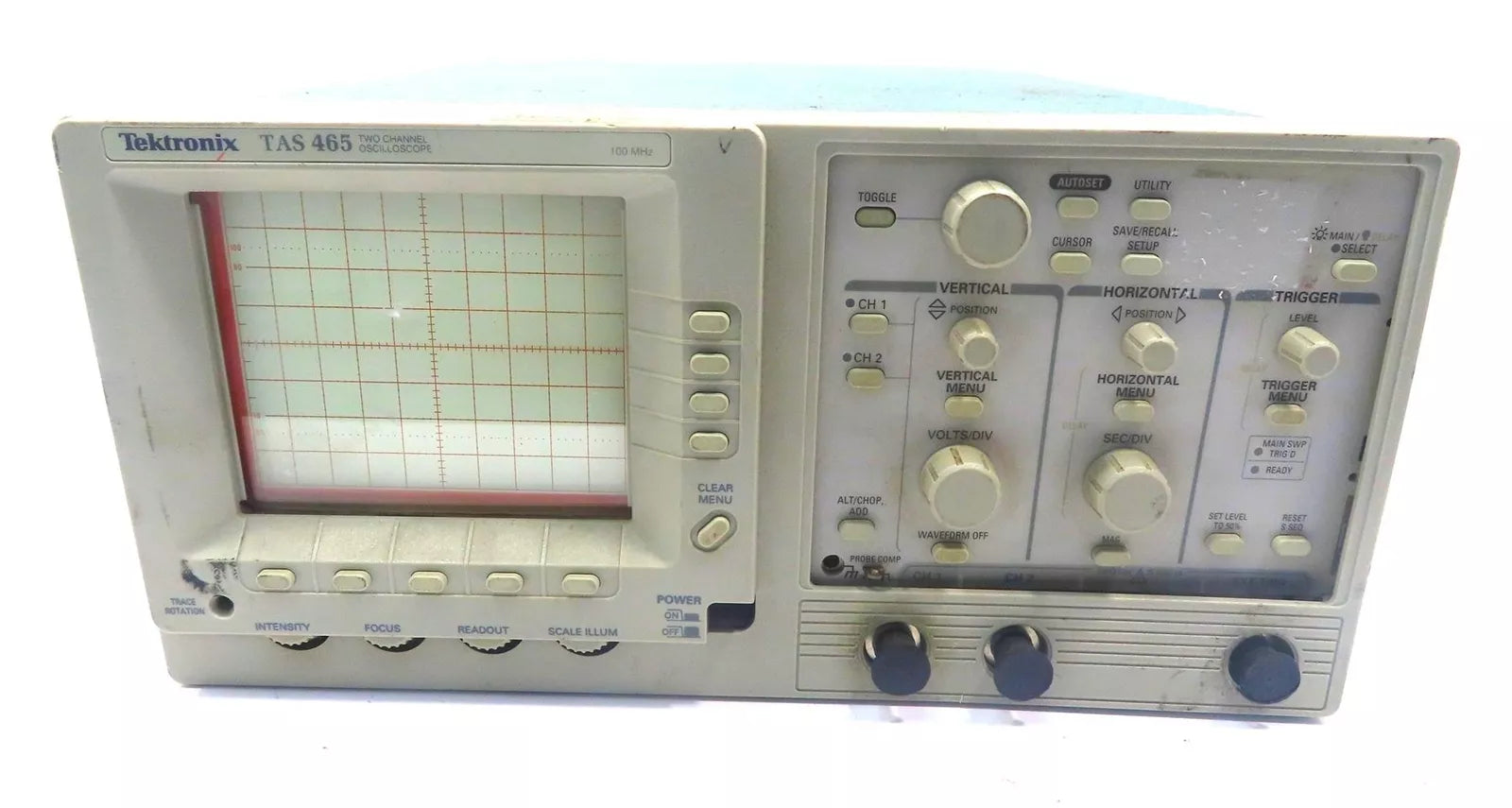 Tektronix TAS465 2-Channel 100MHz Oscilloscope