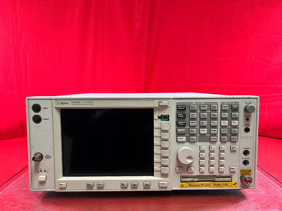 Agilent/Keysight E4448A Opt. 226 PSA Series Spectrum Analyzer 3 Hz to 50 GHz