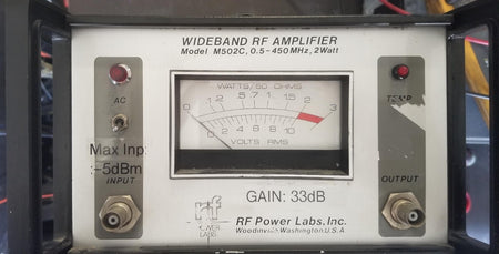 Wideband Power Amplifier - RF POWER LABS