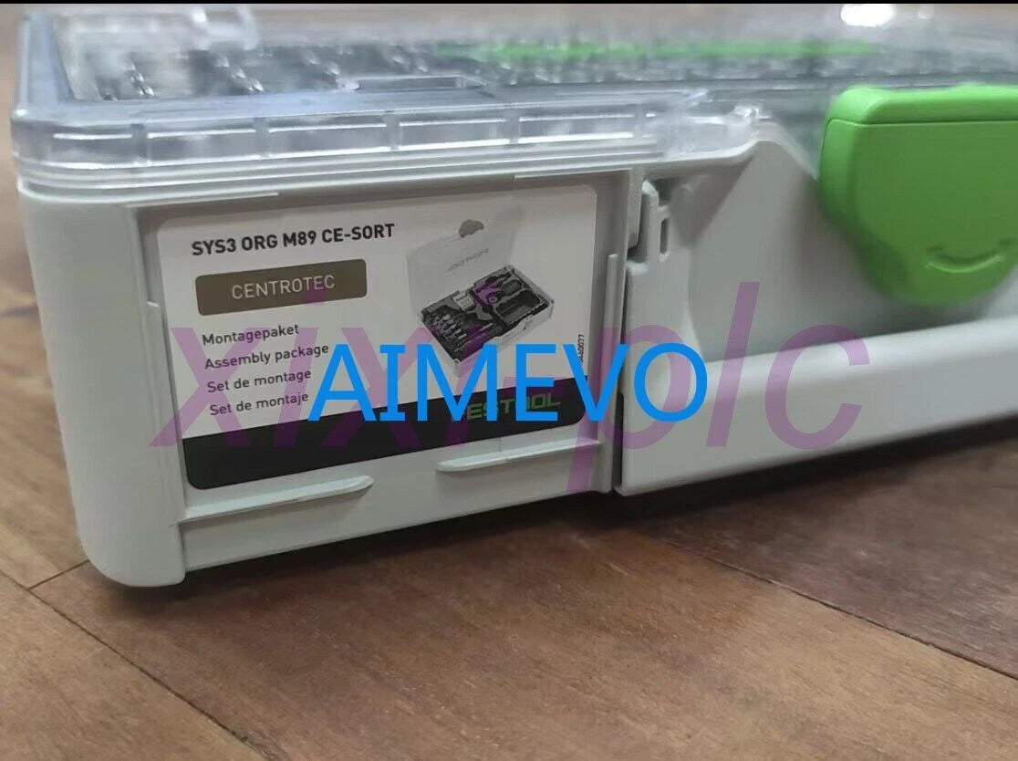 Festool SYS3 M 89 ORG CE-SORT Toolbox 576804