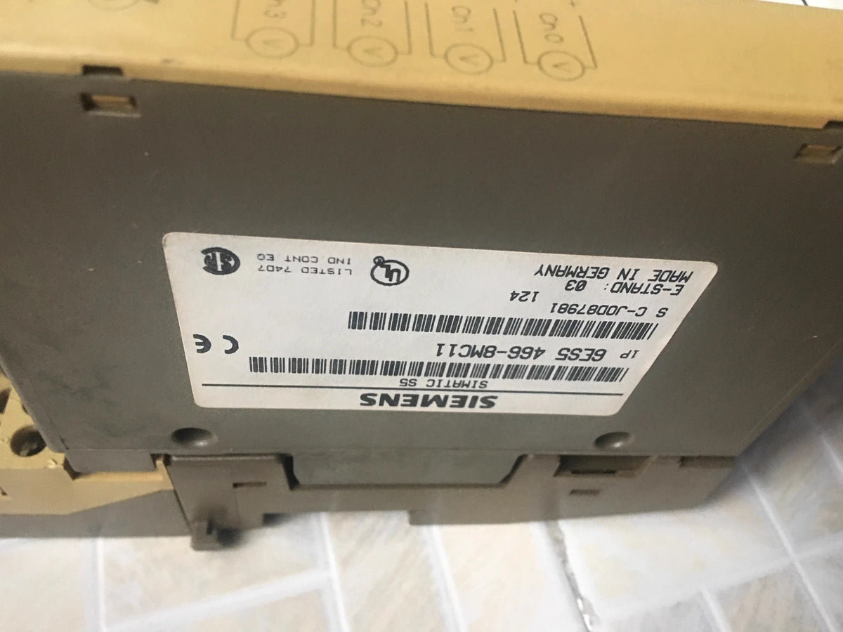 Siemens 6ES5466-8MC11 6ES5 466-8MC11 Module for Industrial Control Systems