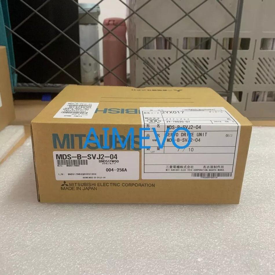 New Mitsubishi MDS-B-SVJ2-04 Servo Drive In Box MDSBSVJ204