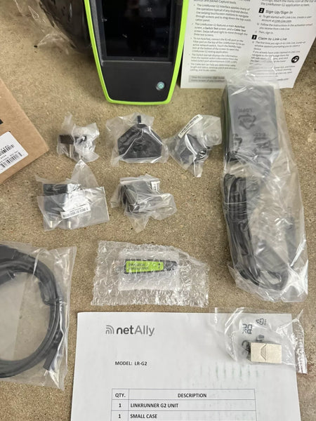 NetAlly LinkRunner G2 Smart Ethernet & Network Testing Device LR-G2 (MFG2024)