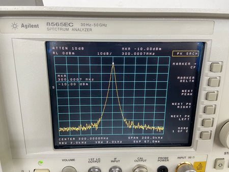 HP Agilent 8565EC Spectrum Analyzer with Nist Calibration Options 6.7, 8 Available 20Hz-50 GHz