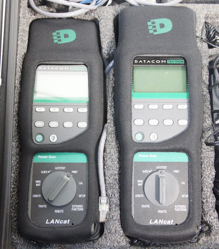 Datacom Textron LANcat System6 Cat6 Cable Tester