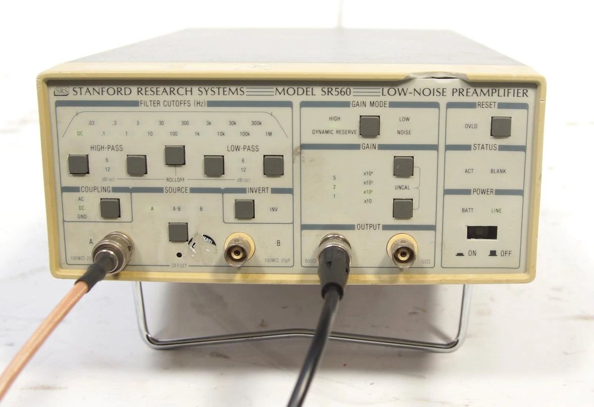 Stanford Research SR 560 Low Noise Voltage Preamplifier