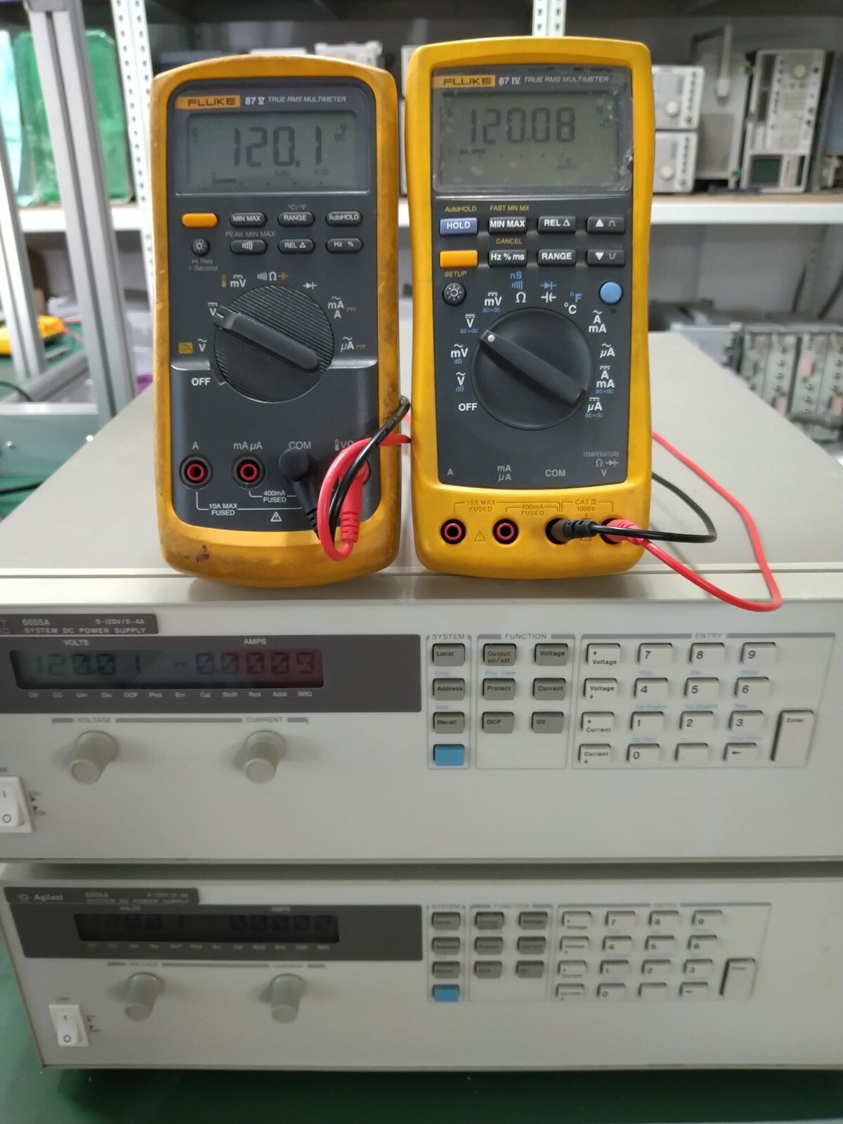 HP Agilent 6655A System DC Power Supply, 120V / 4A