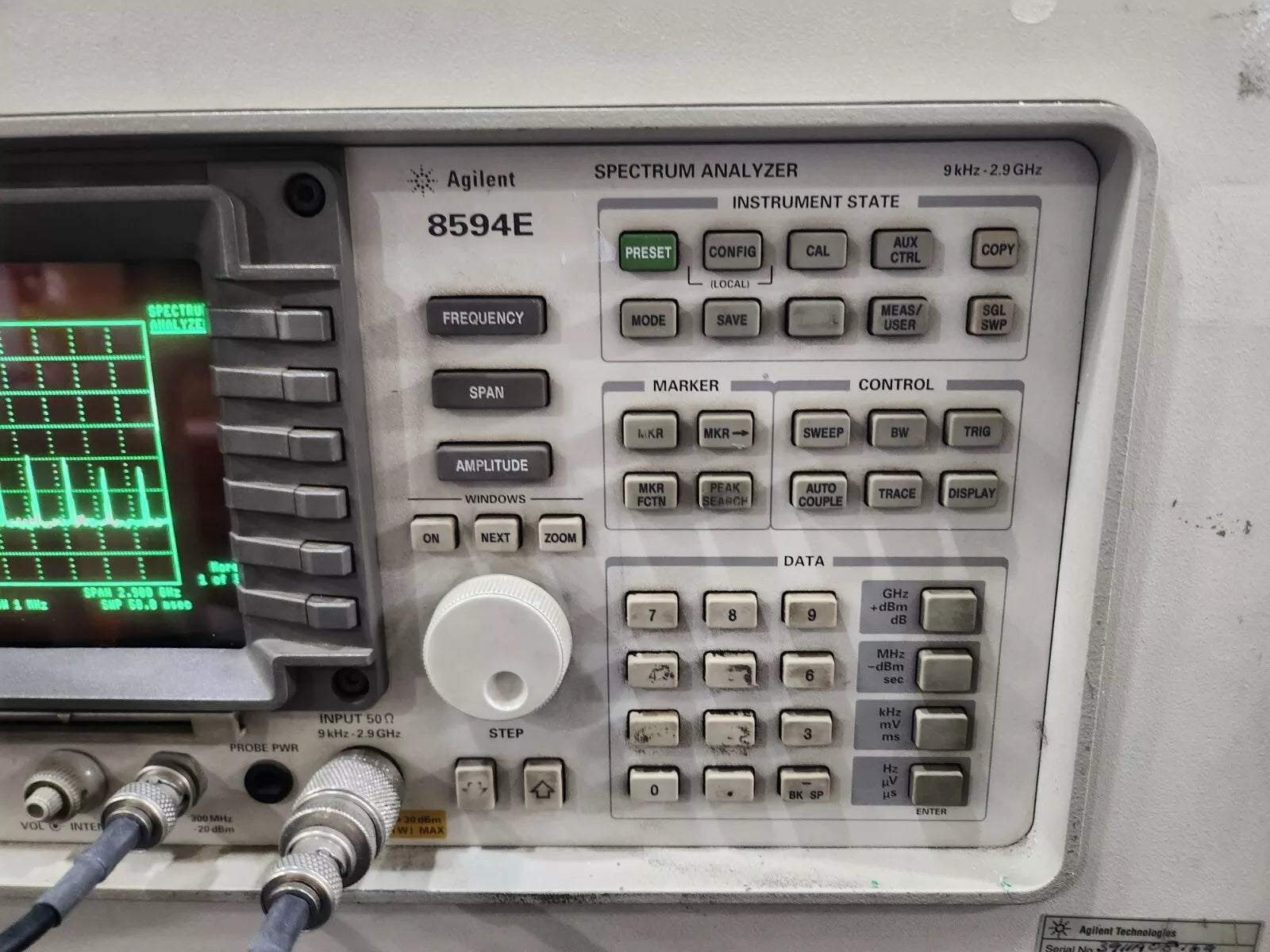 HP 8594E Spectrum Analyzer 2.9GHz (8169)