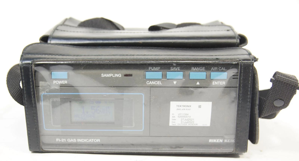 Riken Keiki FI-21 Portable Anesthesia Gas Indicator Analyzer