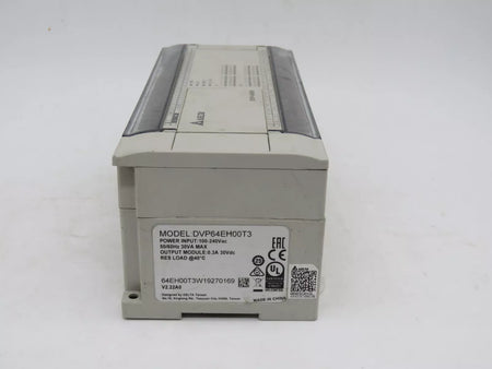 Delta DVP-64EH00T3 PLC Module 100-240VAC 30VDC
