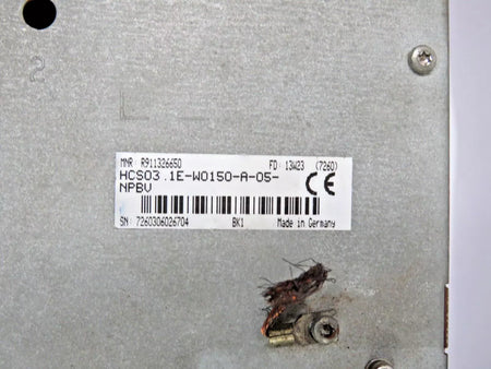 Rexroth PSI6000 PSI6300.133W1 R911326650 Medium Frequency Inverter 24 VDC